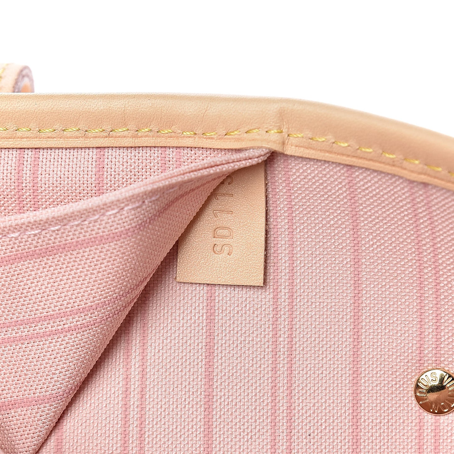 Damier Azur Neo Neverfull MM Rose Ballerine