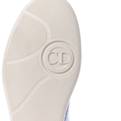 Christian Dior Homme Smooth Calfskin Suede Mens B01 Sneakers 40 Blue Red 7 of 10