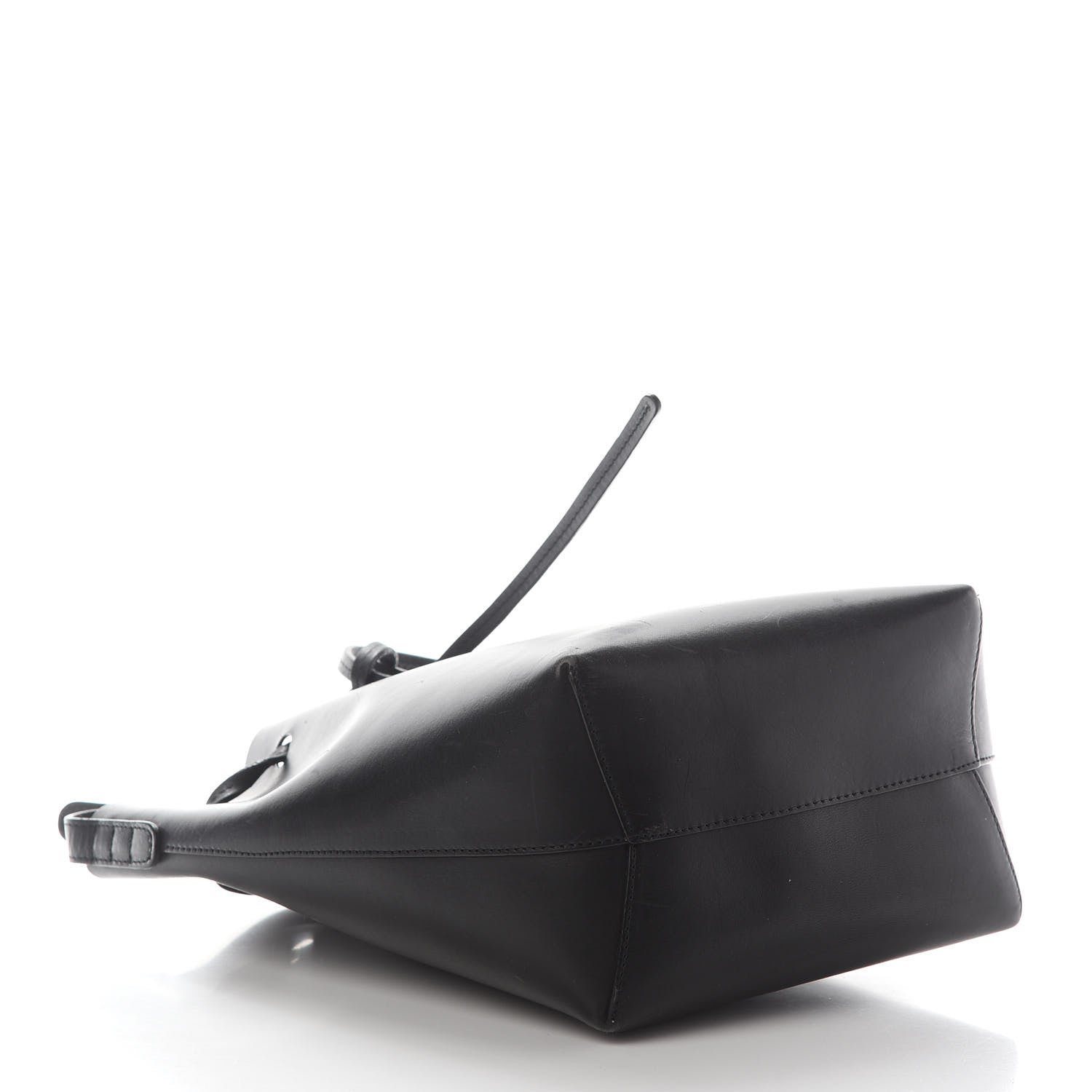 Mansur Gavriel Calfskin Mini Bucket Bag Black Flamma 4 of 11