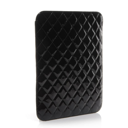 Chanel Patent Brilliant iPad Case Black 3 of 8