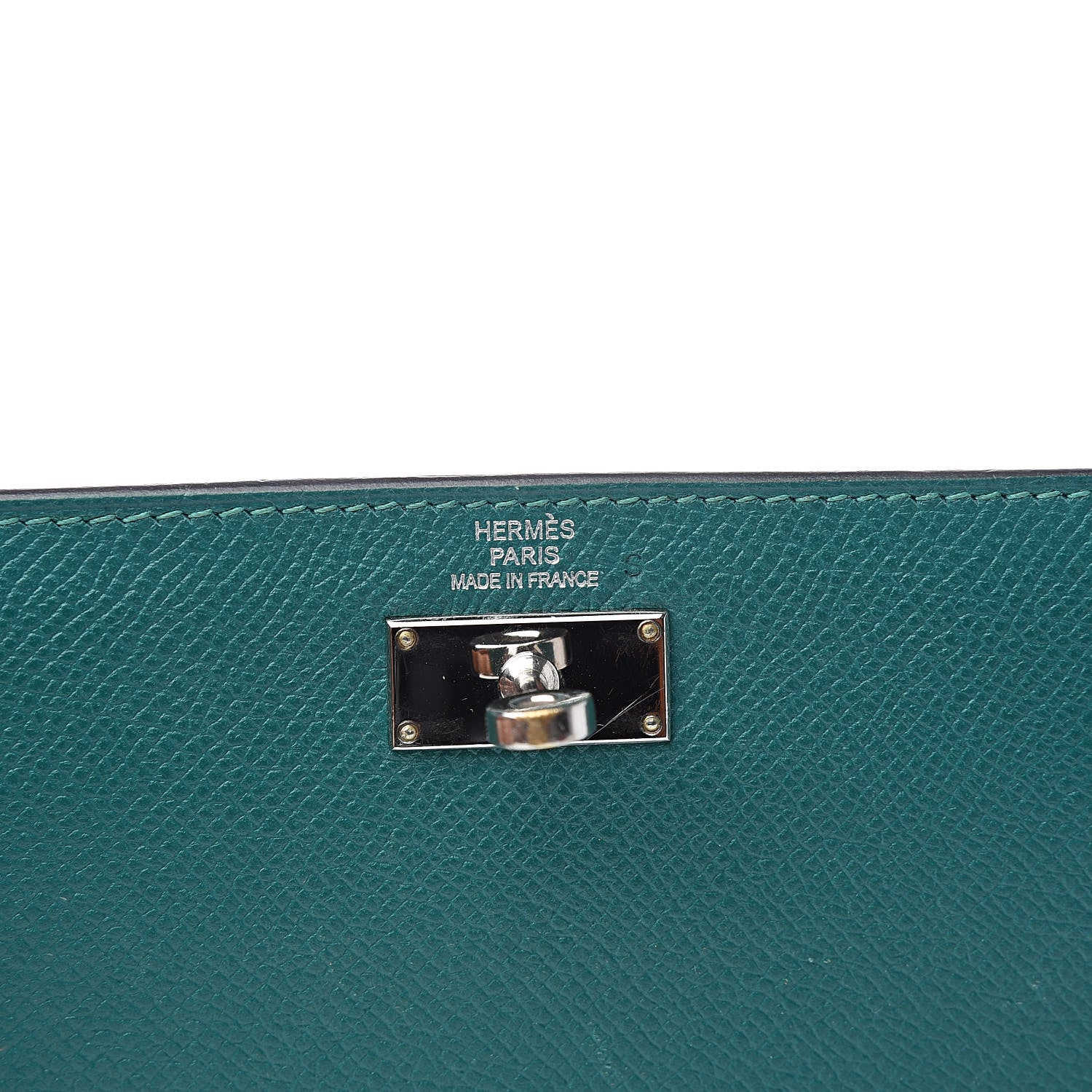 Hermes Epsom Kelly Longue Wallet Malachite 6 of 10