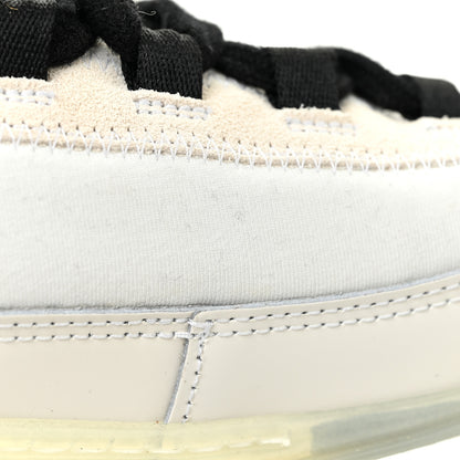 Chanel Velvet Calfskin Mixed Fibers CC Sneakers 41 Ivory Black 11 of 11