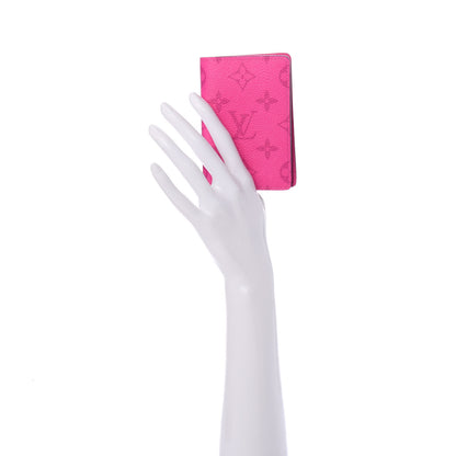 Louis Vuitton Taigarama Pocket Organizer NM Fuchsia 2 of 6