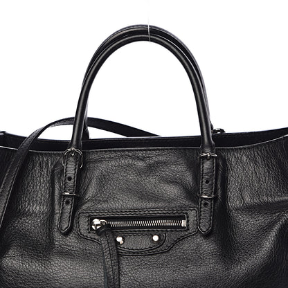 Balenciaga Veau Papier A6 Zip Around Tote Black 8 of 11