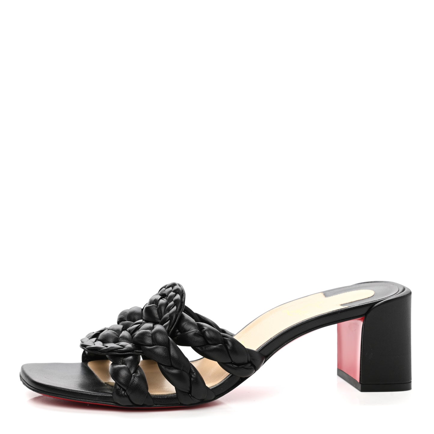 Nappa Marmela Mules 39.5 Black