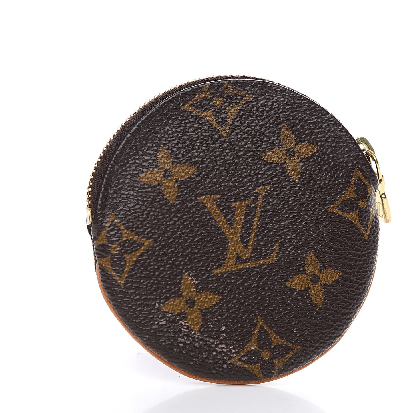 Monogram Round Coin Purse
