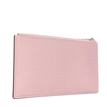 Louis Vuitton Epi Felicie Chain Wallet Zippered Insert Rose Ballerine 2 of 6