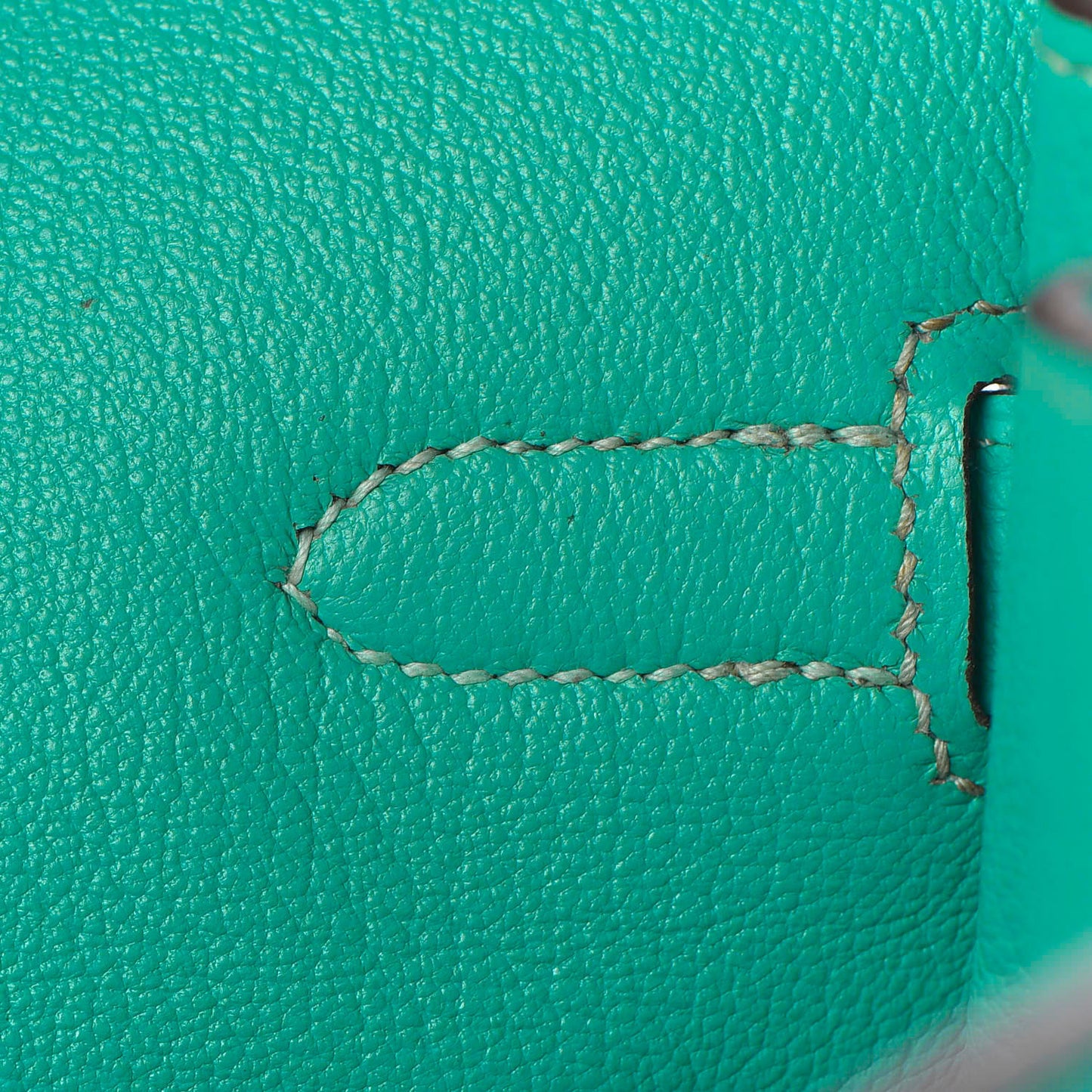 Togo Birkin 35 Bleu Paon