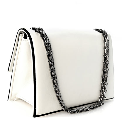 Chanel Lambskin Mademoiselle Flap White 3 of 10