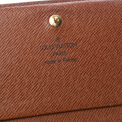 Louis Vuitton Monogram Porte Monnaie Billets Tresor Wallet 6 of 8