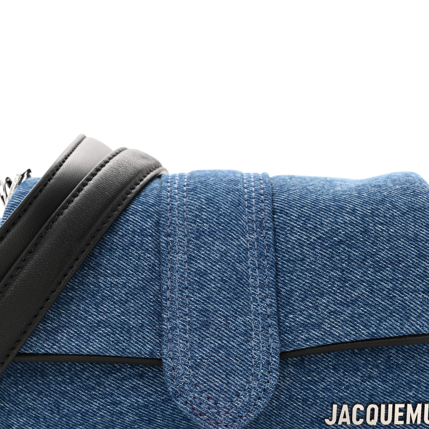 Jacquemus Denim Calfskin Le Petit Bambimou Blue 8 of 11