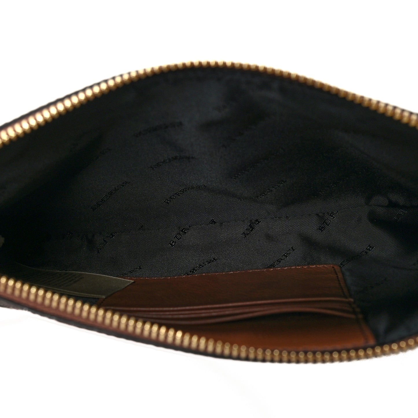 House Check Derby Peyton Crossbody Clutch Bag Tan