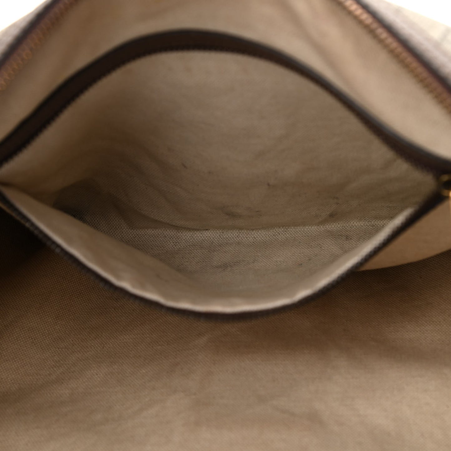 GG Supreme Monogram Web Ophidia Half Moon Hobo Brown