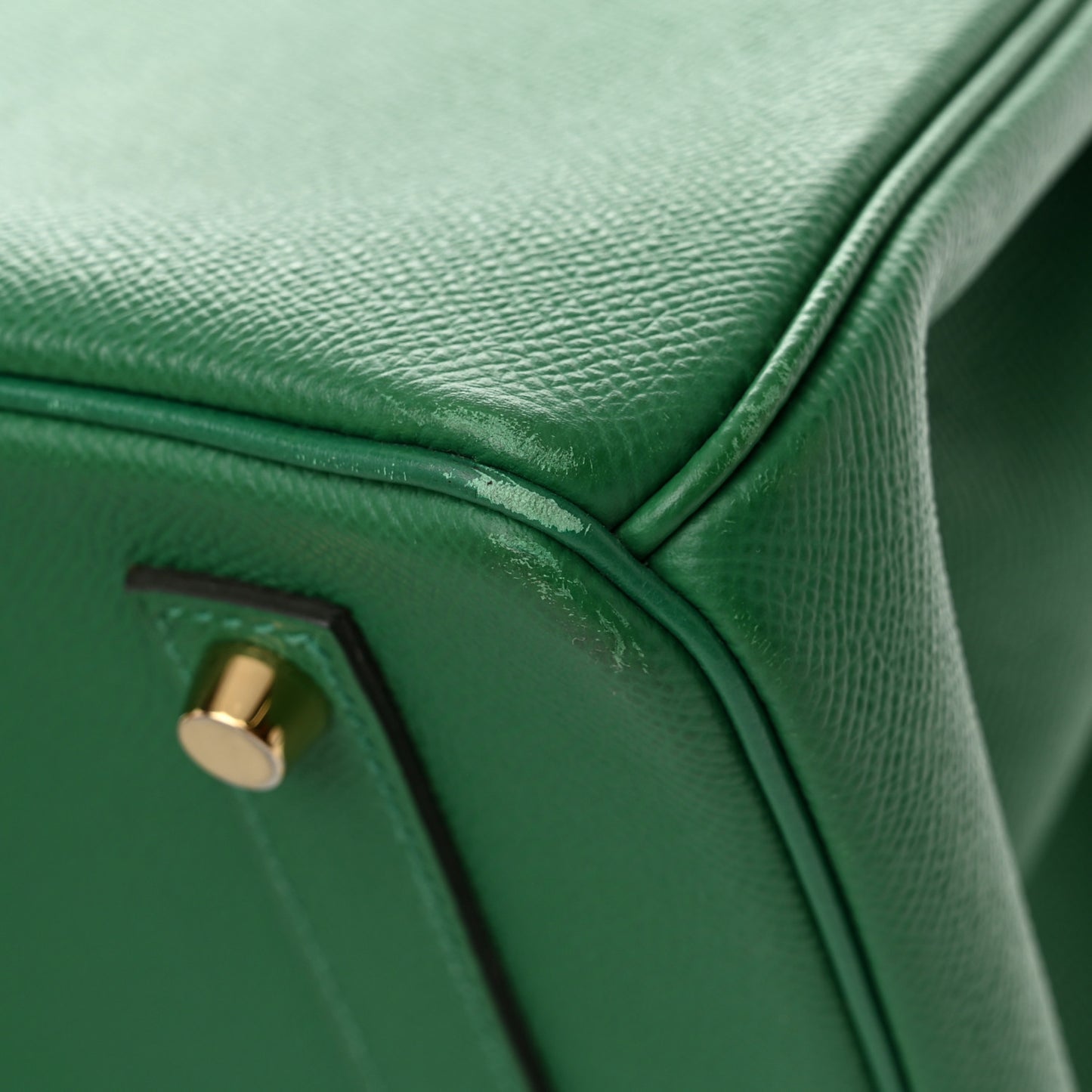 Epsom Birkin 35 Vert Vertigo