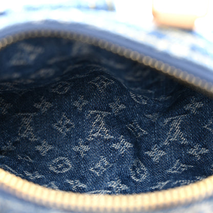 Louis Vuitton Monogram Denim Nano Speedy Blue 5 of 10