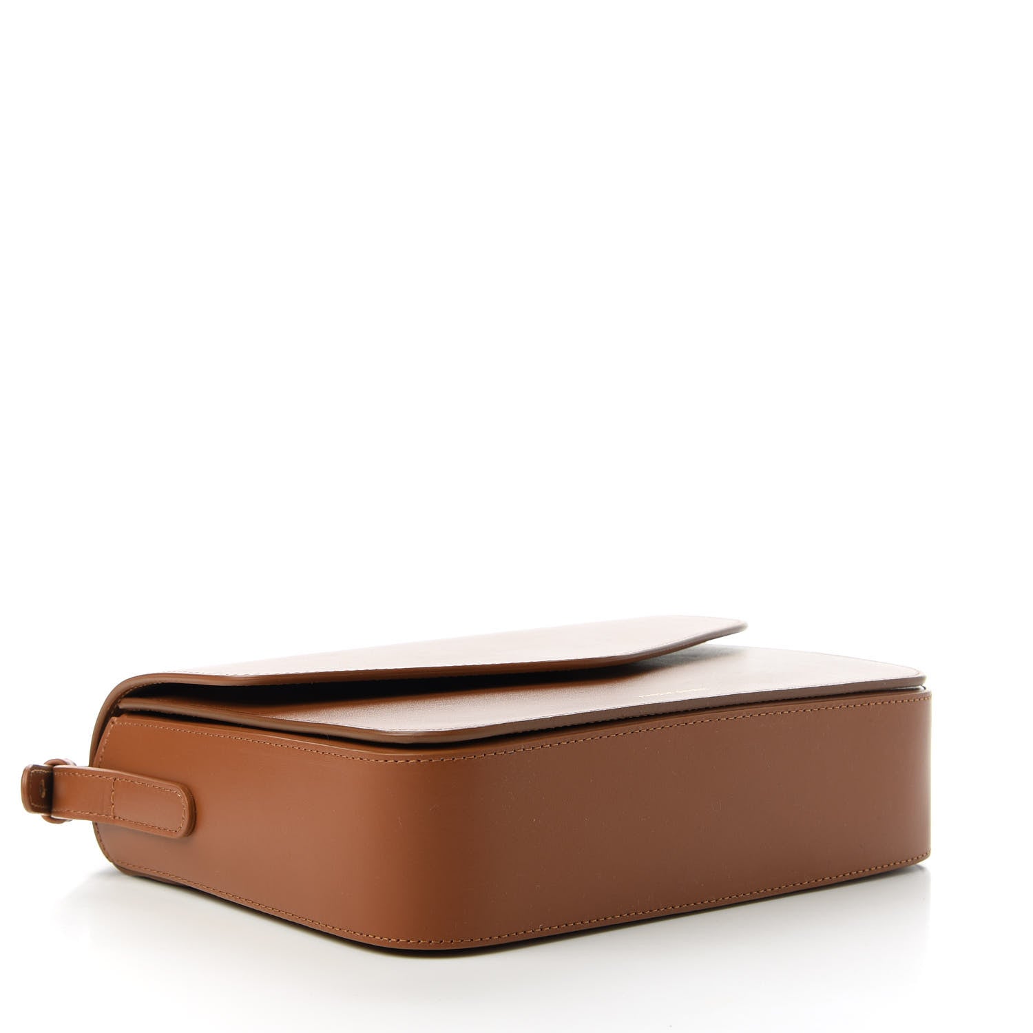 Mansur Gavriel Calfskin Envelope Flap Crossbody Bag Saddle 4 of 9