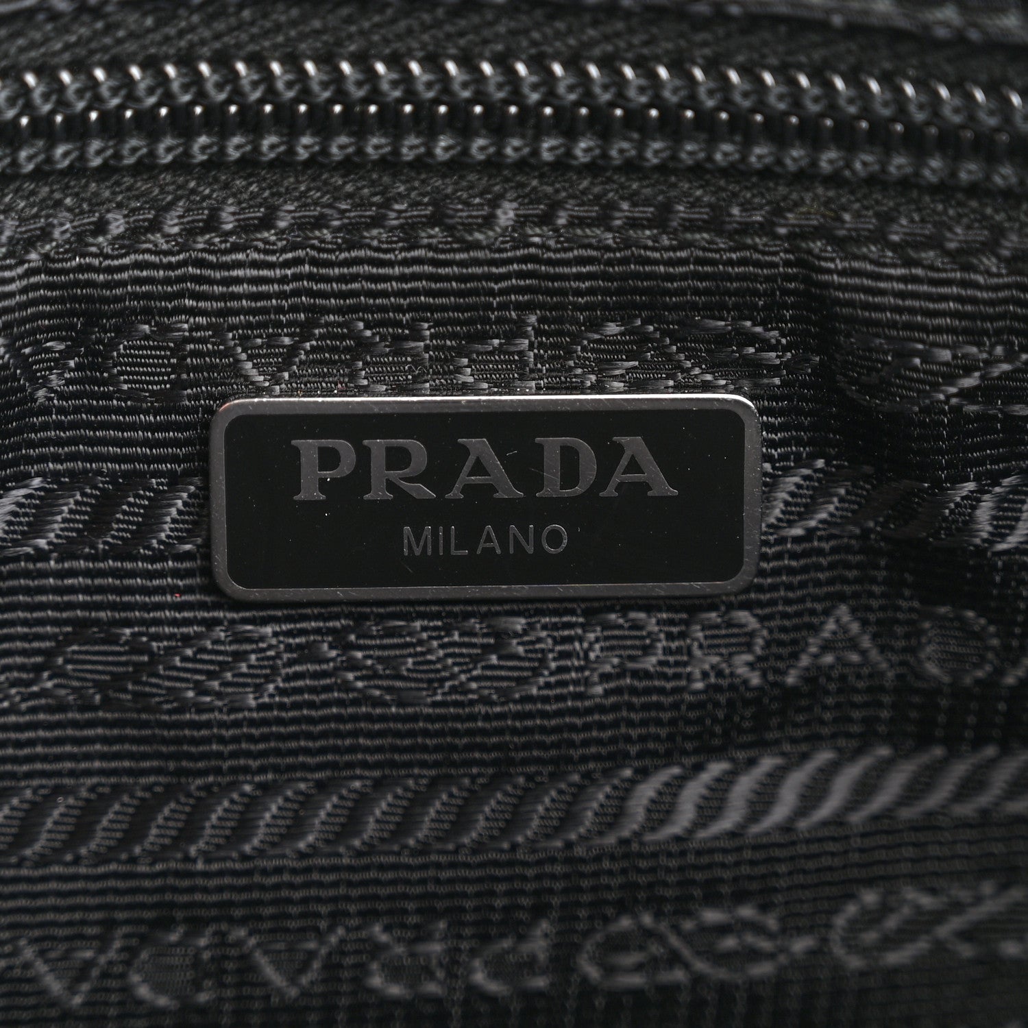 Prada Re-Nylon Vela Pouch Black 6 of 10