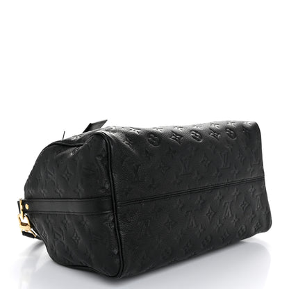 Louis Vuitton Empreinte Monogram Speedy Soft 30 Black 4 of 9