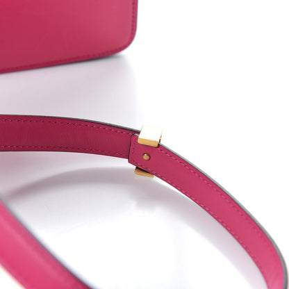 Celine Box Calfskin Small Classic Box Flap Bag Hibiscus 8 of 14