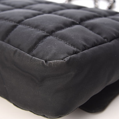 Chanel Nylon Square Quilted Flap Black 14 of 15