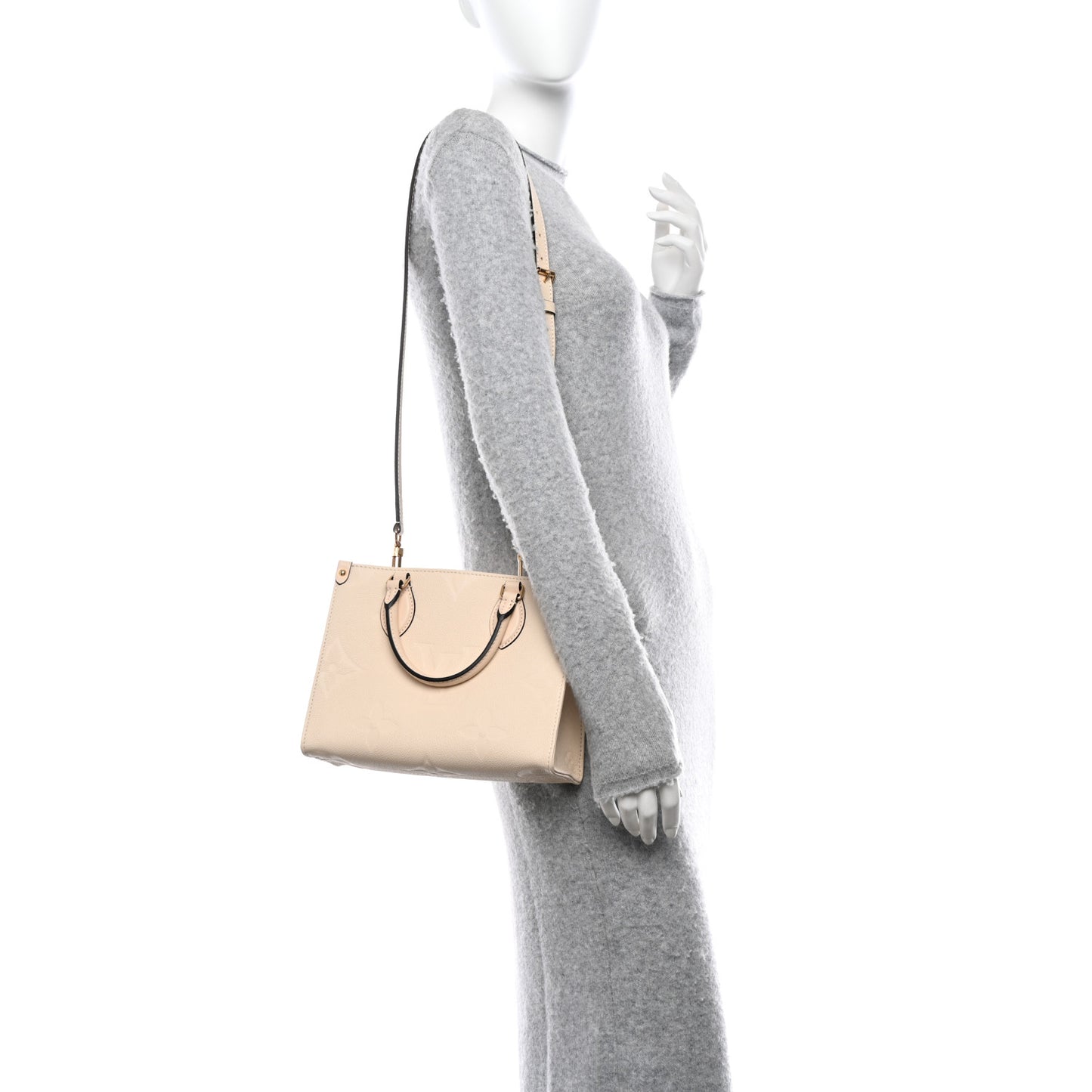 Empreinte Monogram Giant Onthego PM Cream Beige