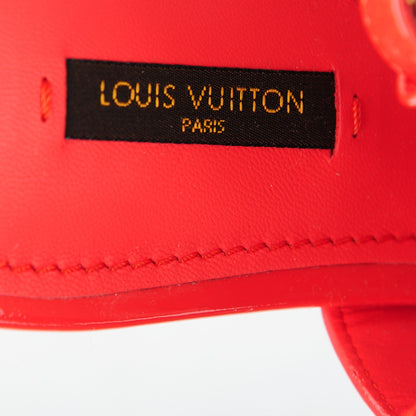 Louis Vuitton Patent Springtime Flat Sandals 39 Red 7 of 8