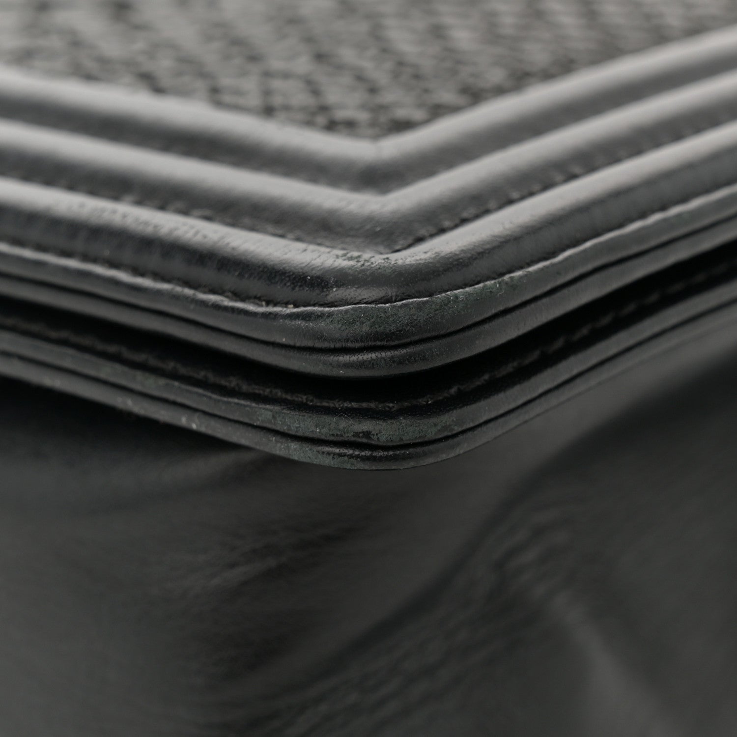 Chanel Snakeskin Medium Boy Flap Black 11 of 16