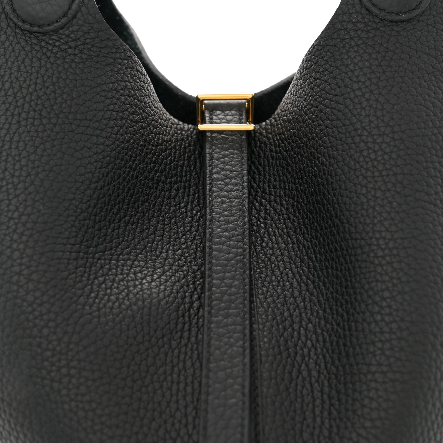 Taurillon Clemence Picotin Lock 22 MM Black