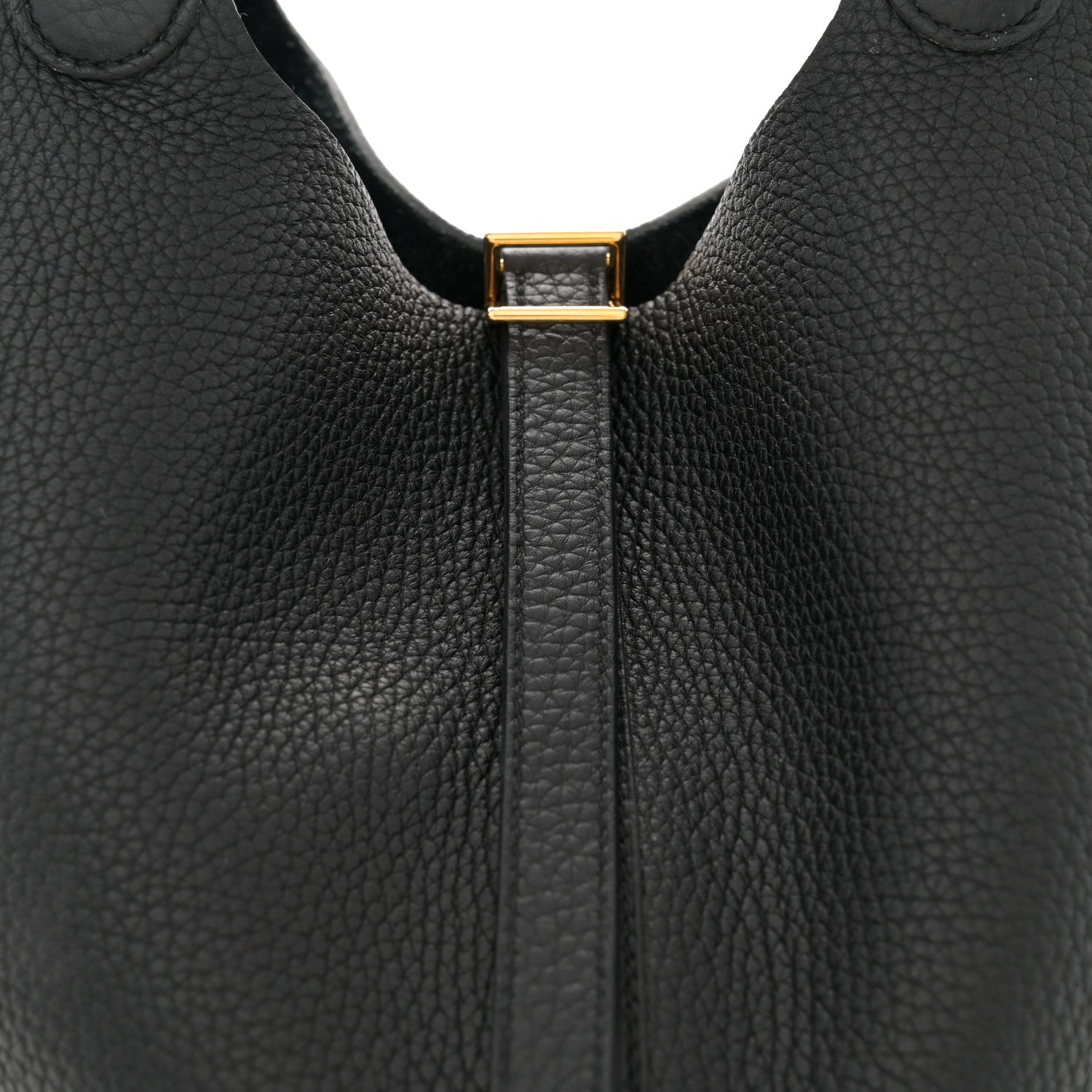 Hermes Taurillon Clemence Picotin Lock 22 MM Black 8 of 11