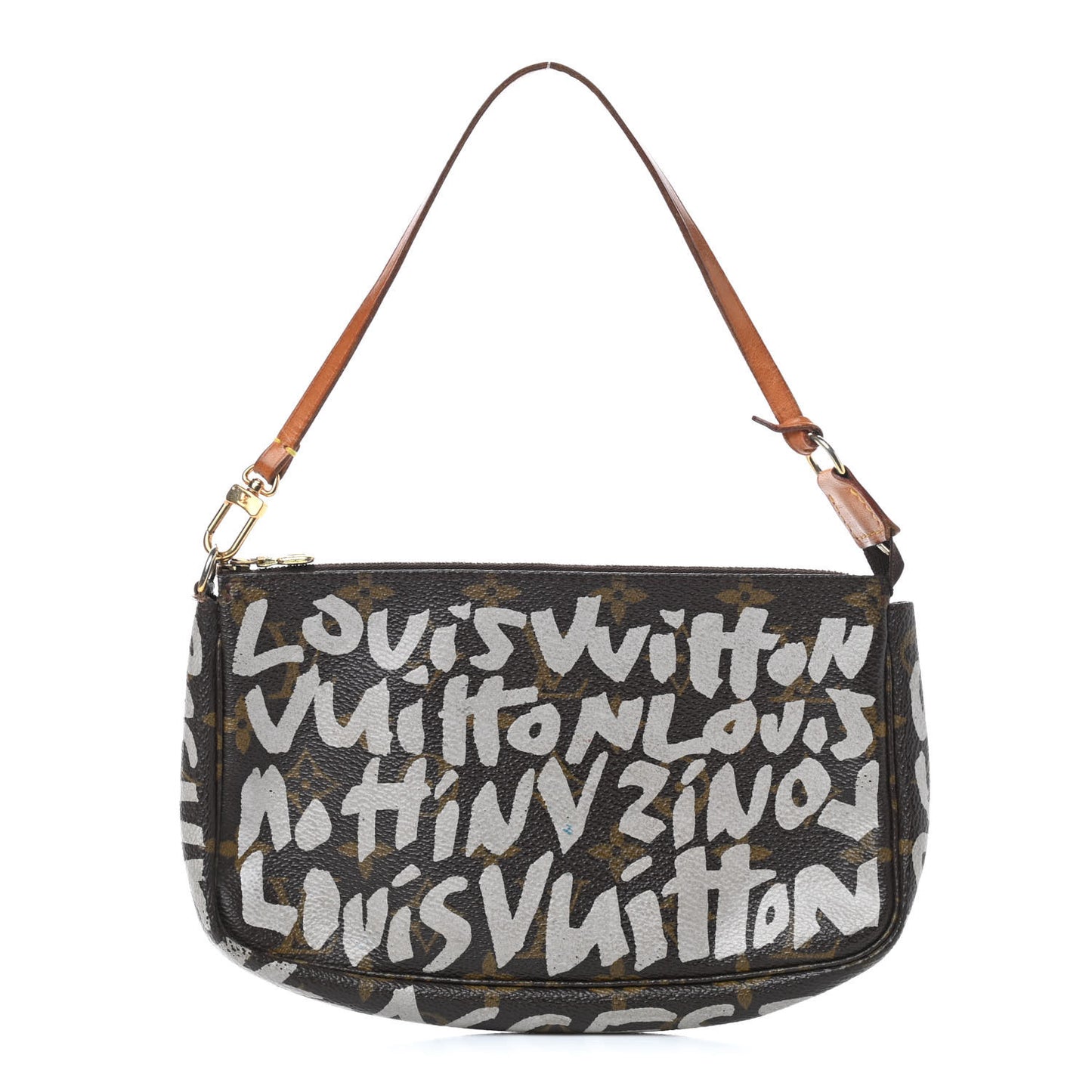 Monogram Graffiti Pochette Accessories Silver