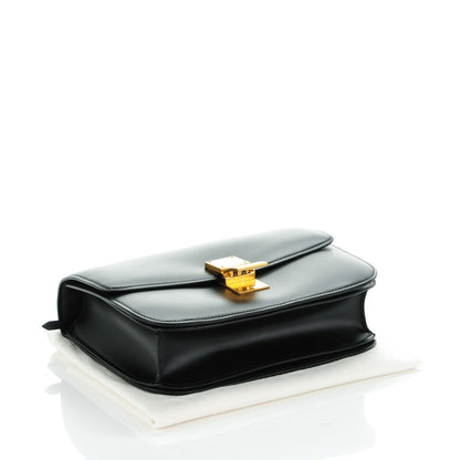 Celine Box Calfskin Medium Classic Box Flap Bag Black 4 of 7