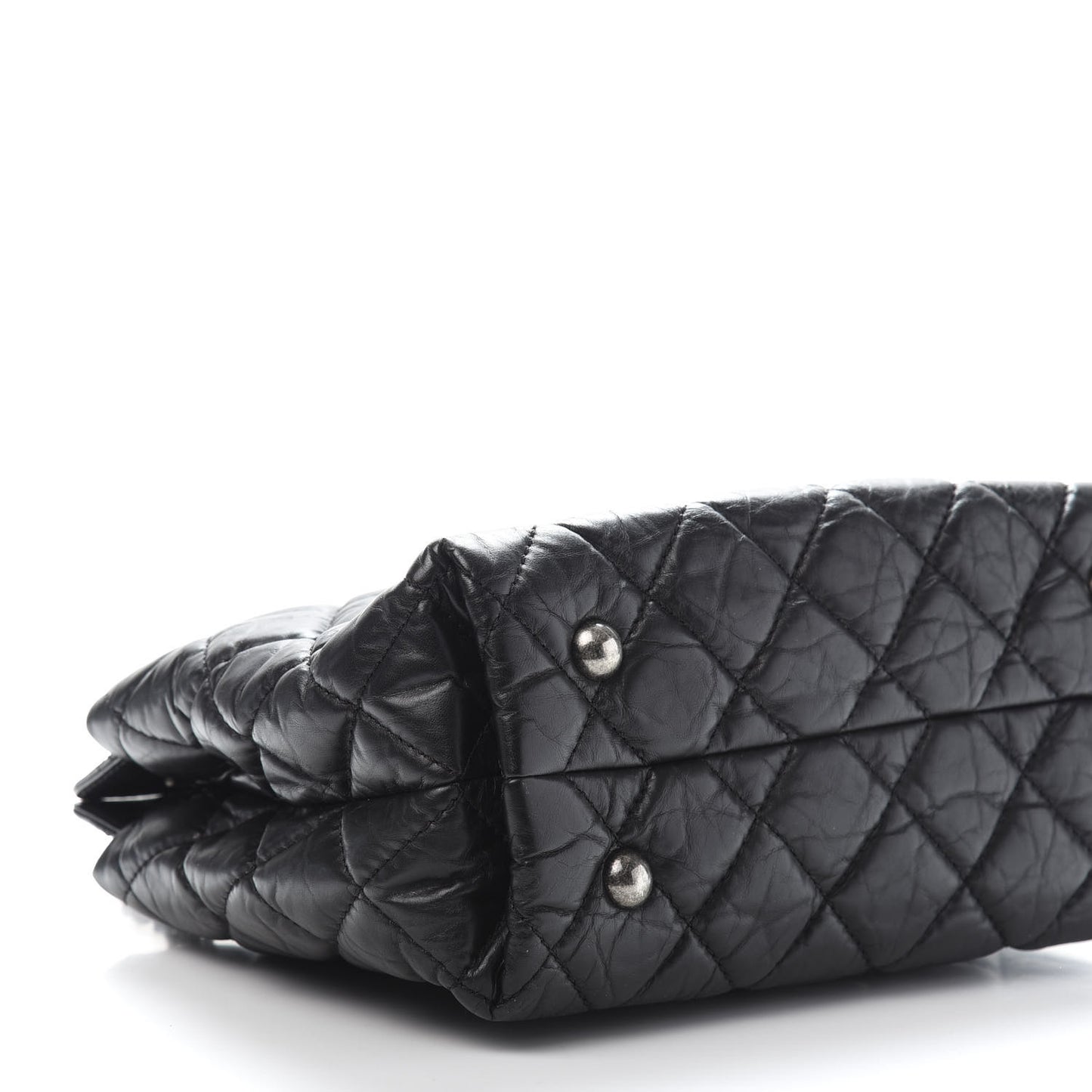 Aged Calfskin Reissue 2.55 Tote Black