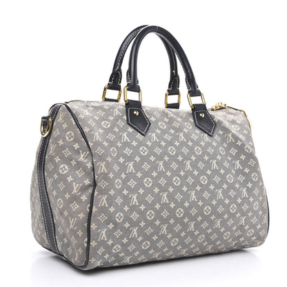 Louis Vuitton Monogram Idylle Speedy Bandouliere 30 Encre 3 of 13
