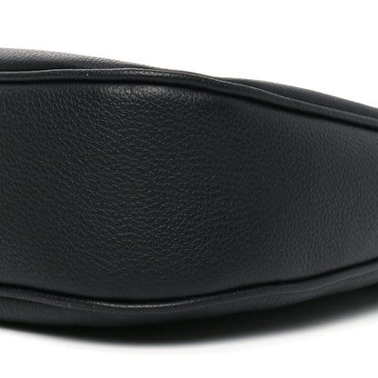 Versace Calfskin La Medusa Medium Hobo Crossbody Black 9 of 9