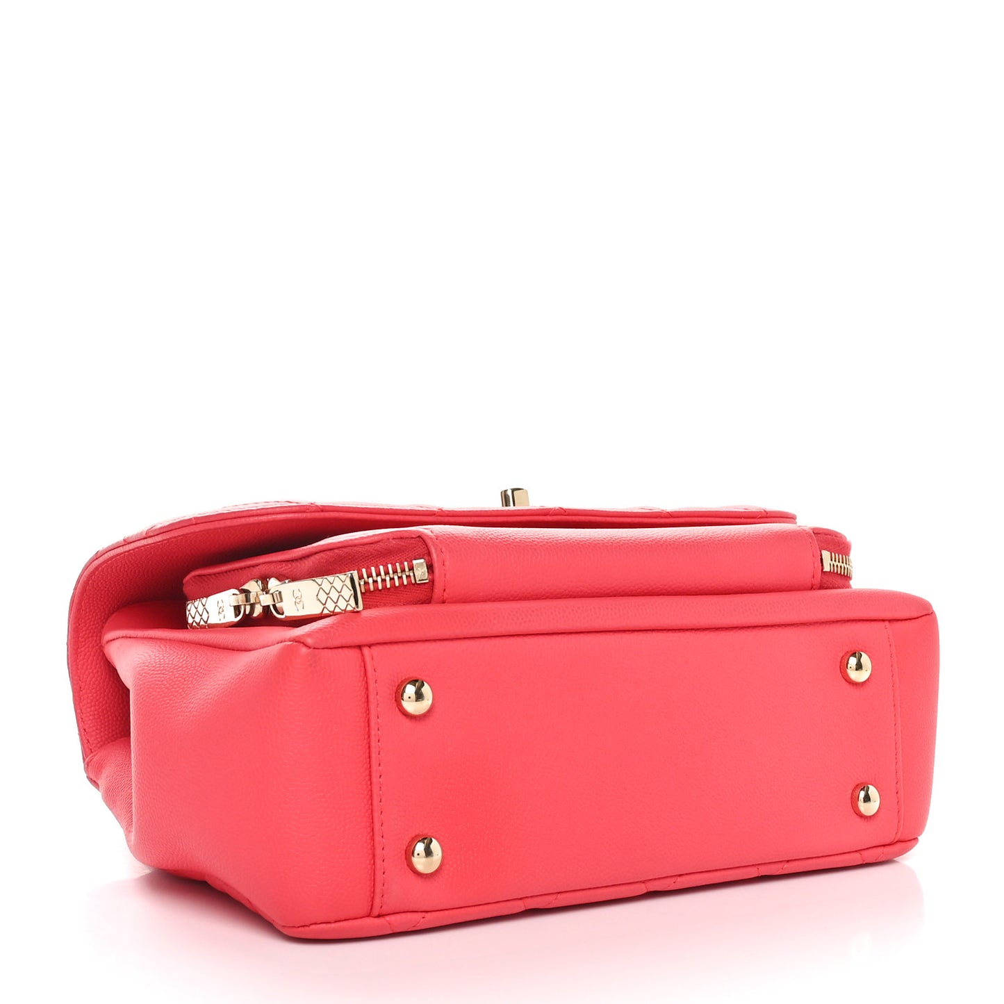 Caviar Quilted Medium Business Affinity Flap Pink