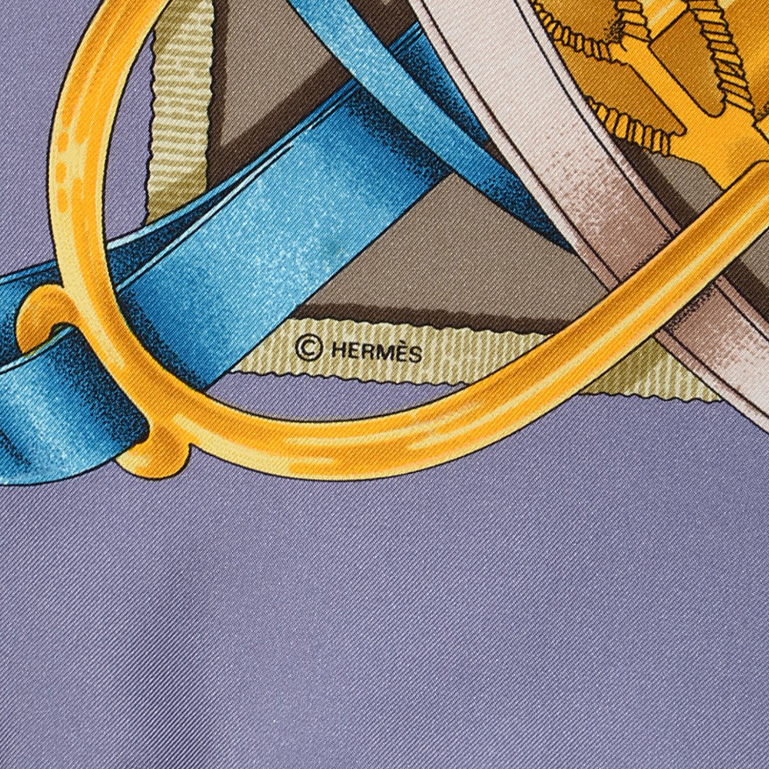 Hermes Silk Grand Manege Scarf 90 7 of 8