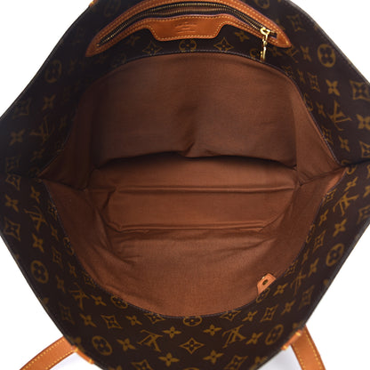 Louis Vuitton Monogram Sac Shopping Tote 5 of 12