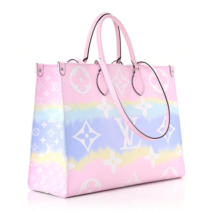 Louis Vuitton Monogram Escale Forte Dei Marmi Onthego GM Pastel 3 of 13