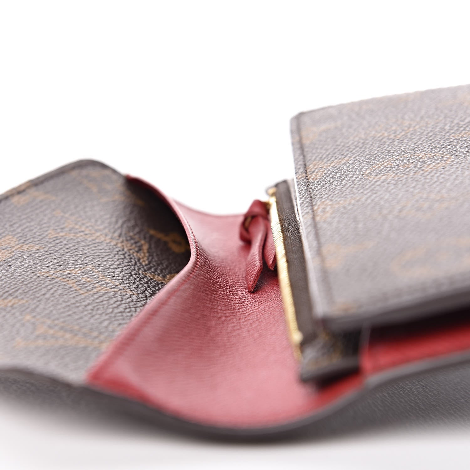 Louis Vuitton Monogram Josephine Wallet Red 7 of 8
