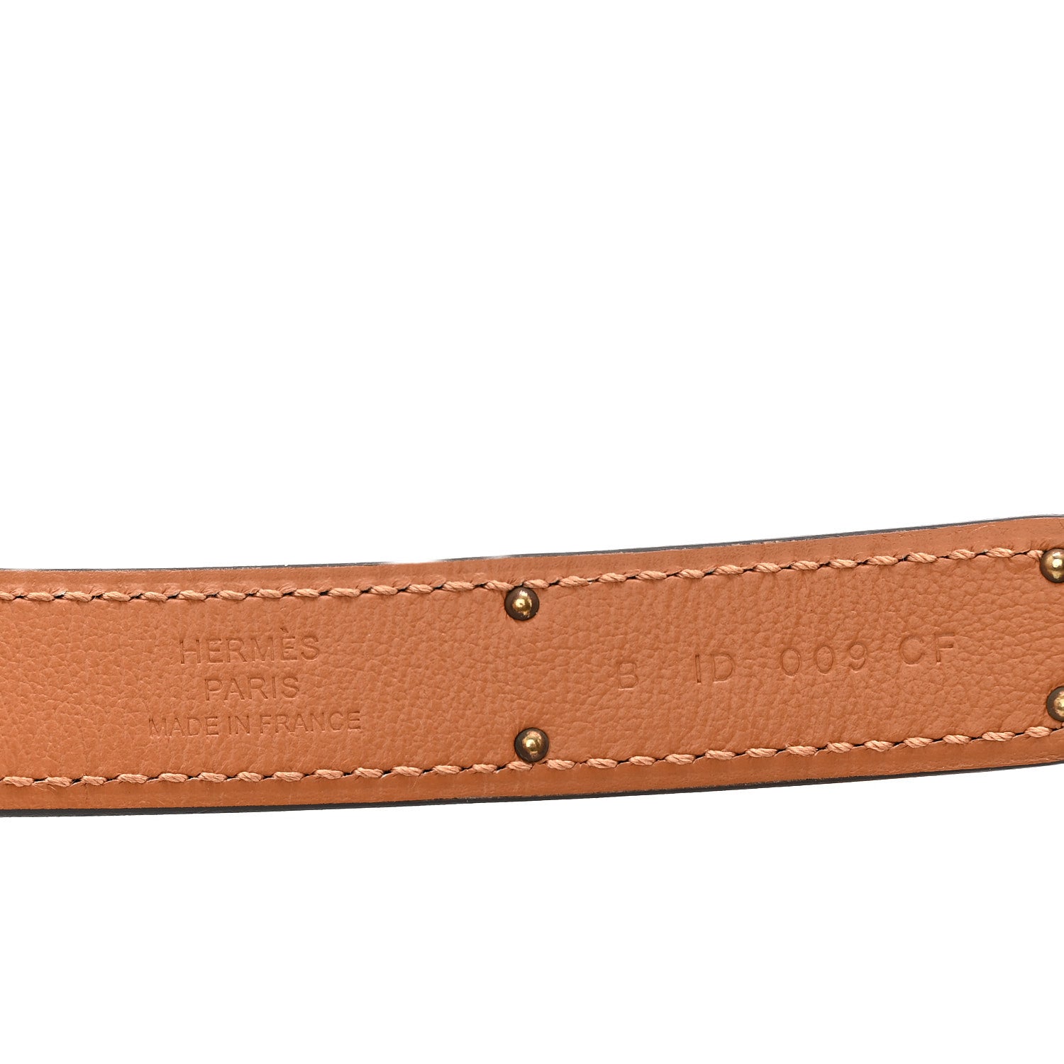 Hermes Epsom Kelly Belt Black 3 of 4