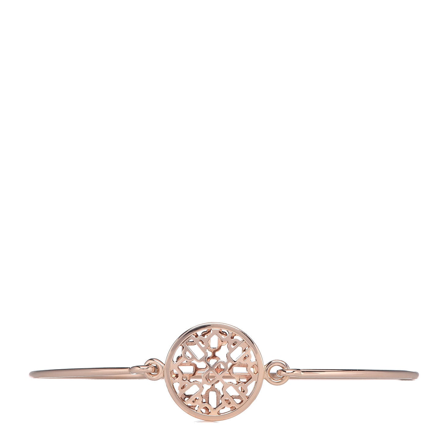 18K Rose Gold Chaine D'Ancre Passerelle Bracelet