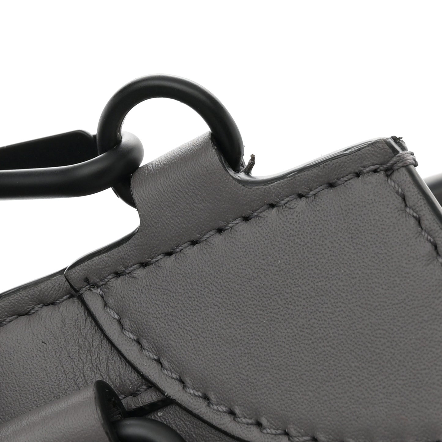 Smooth Calfskin Neo Classic Black Hardware S City Dark Grey