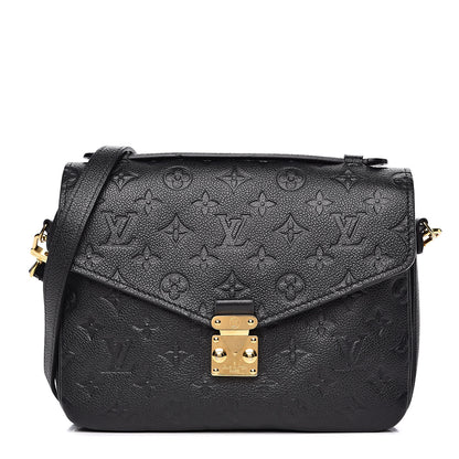 Louis Vuitton Empreinte Pochette Metis Black 1 of 10