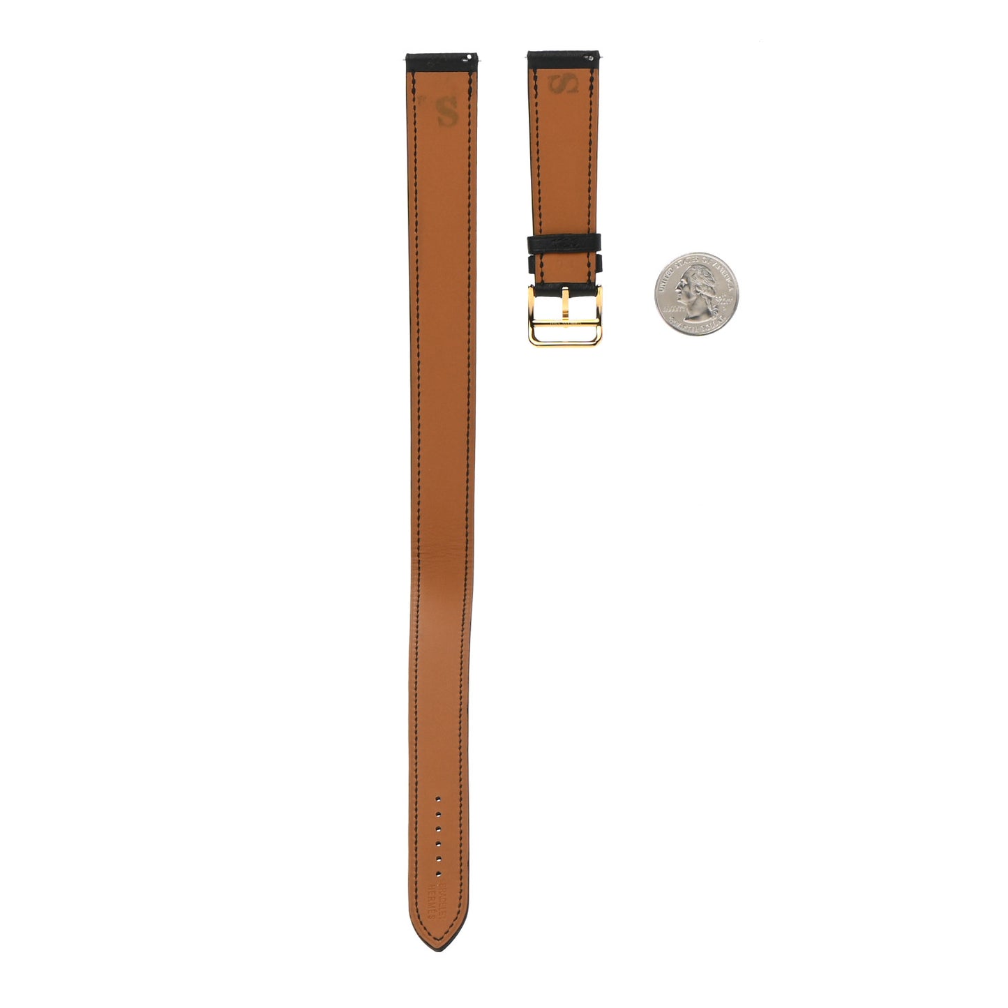 Epsom Heure H Hour Watch PM Double Tour Strap Black