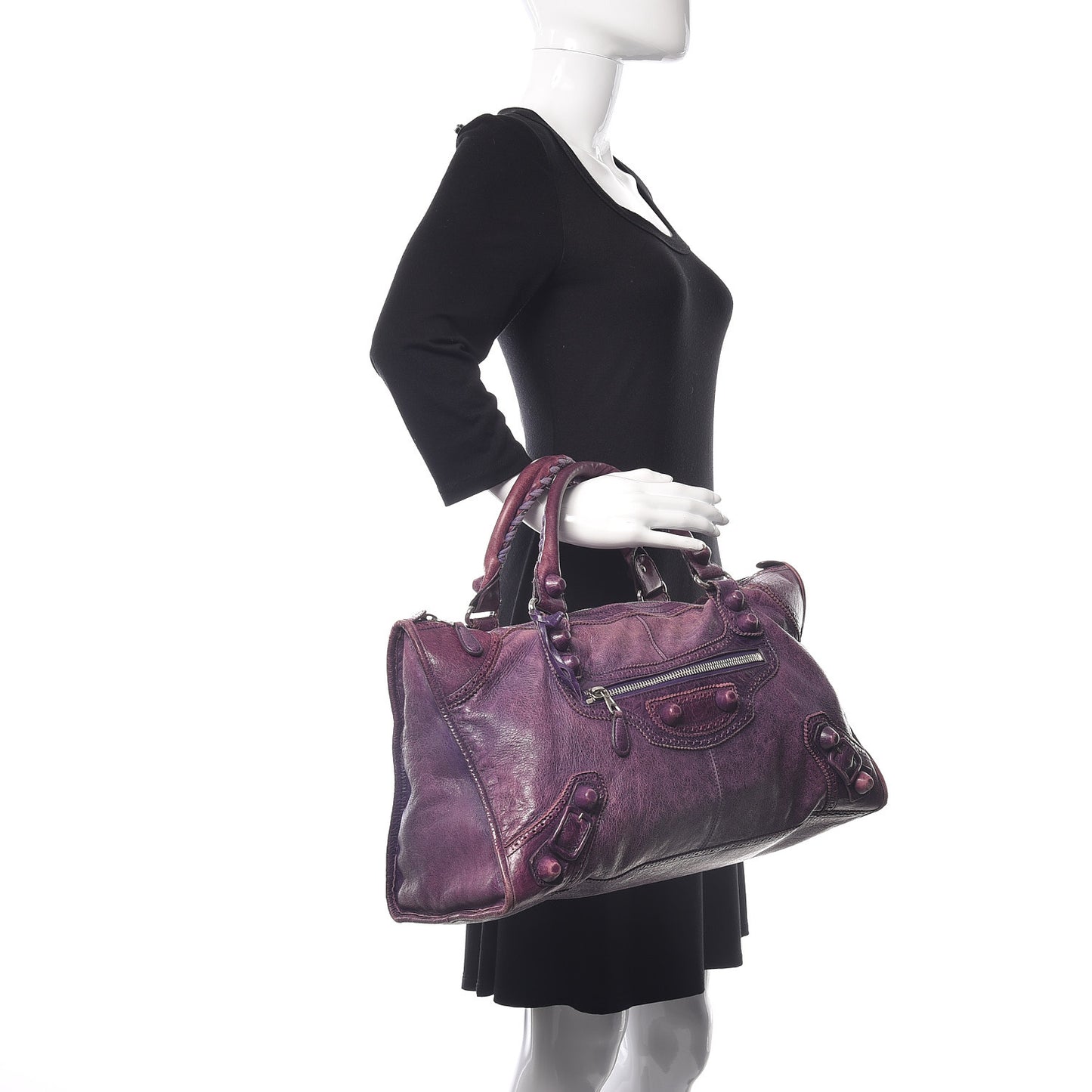 Agneau Giant Brogues Hardware Work Raisin
