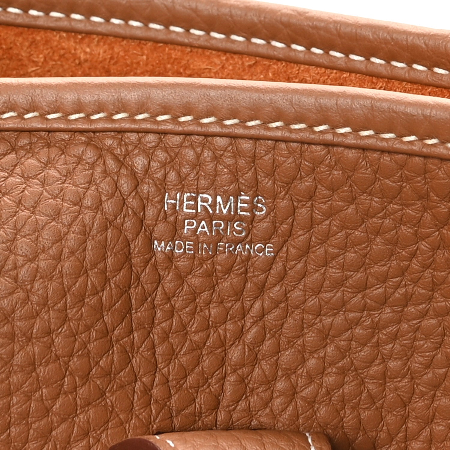Hermes Taurillon Clemence Evelyne III PM Gold 6 of 11