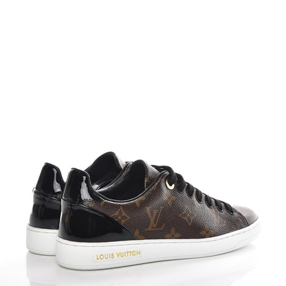 Louis Vuitton Patent Monogram Frontrow Sneakers 36 4 of 8