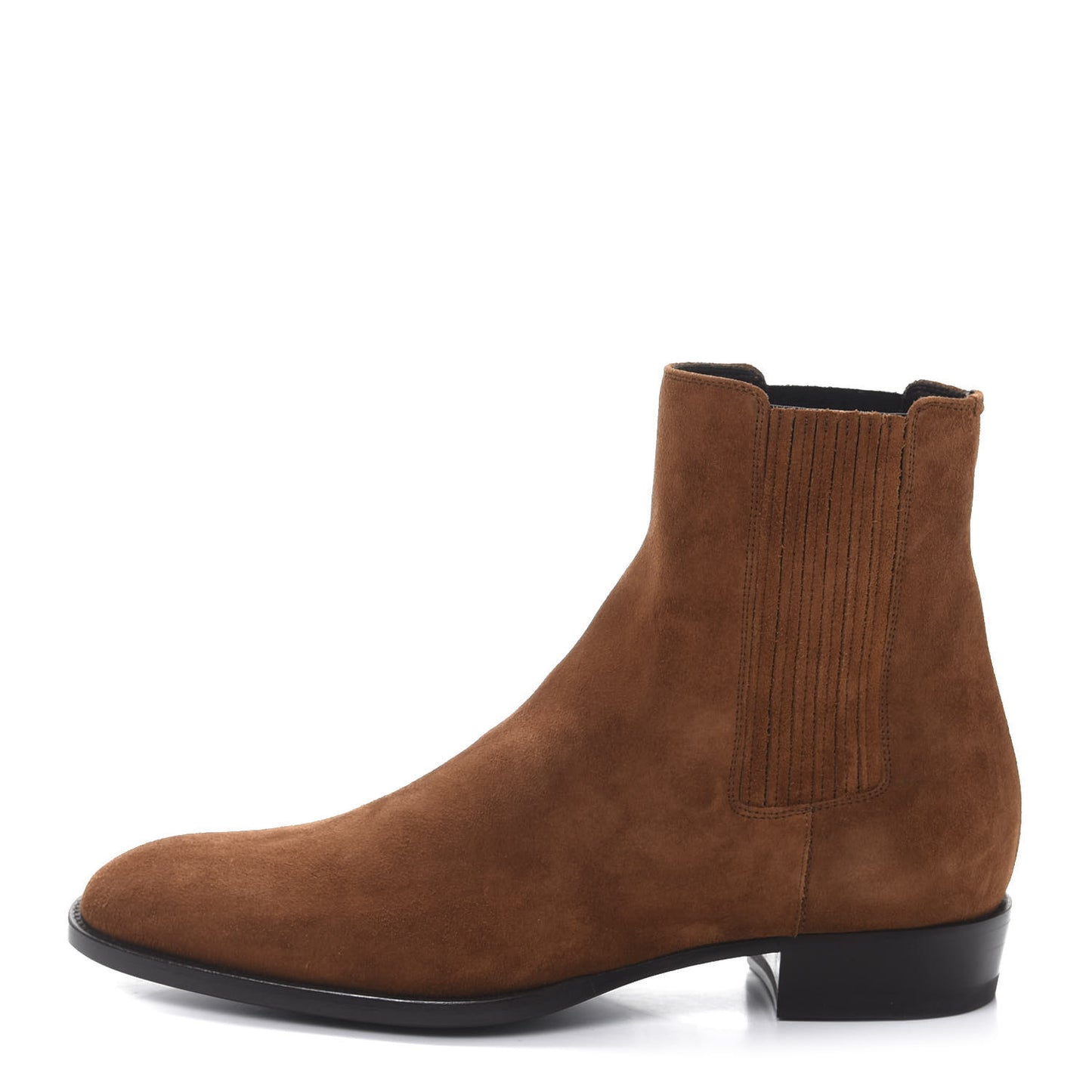 Suede Mens Wyatt Chelsea Boots 41 Saddle Red