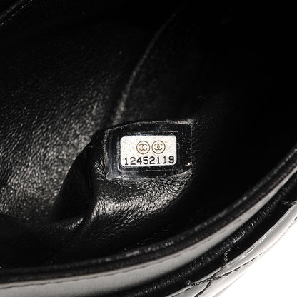 Chanel Patent Medium Double Flap Black 7 of 7