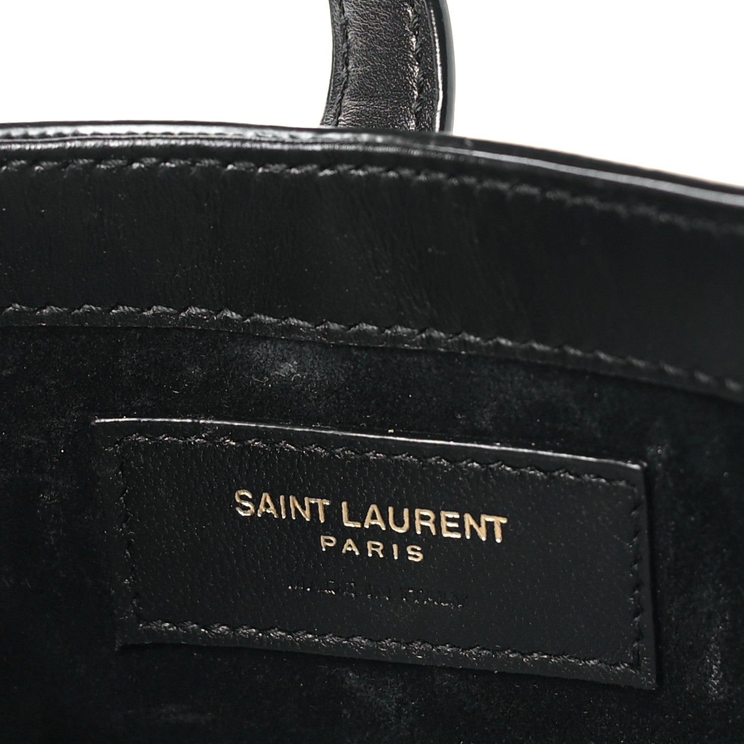 Saint Laurent Smooth Calfskin Le 5 A 7 Mini Hobo Black 6 of 9